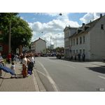 In der Kurve zum Kreisel wirds eng...