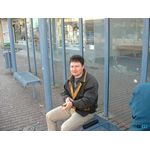 Kunze kurz vor der Abfahrt in V&ouml;lklingen