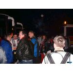 Vor der Heimfahrt noch etwas Smalltalk